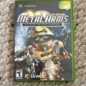 Serra Metal Arms: Glitch in the System Xbox Game - Green Case